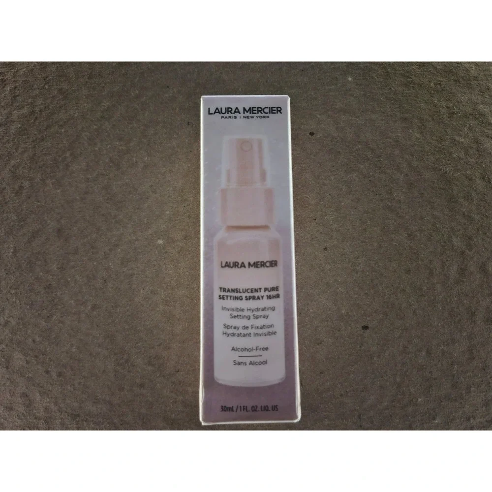 Laura Mercier Translucent Pure Setting Spray 16HR Alcohol-Free 30ml 1oz Travel
